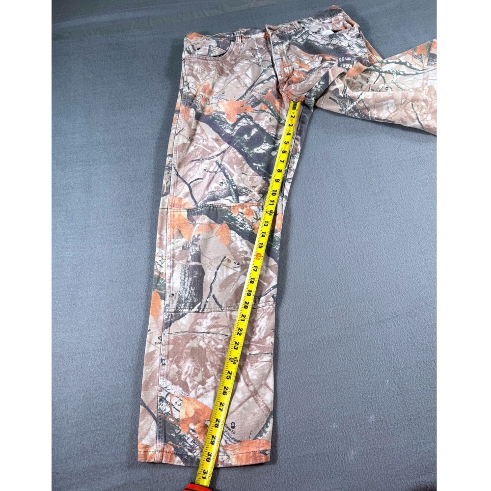 Wrangler Men's 36x34‎ Camo Jeans Realtree Style Hunting Pants 100% Cotton Denim - Picture 8 of 10